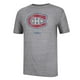 Montreal Canadiens CCM Big Logo Tri-Blend T-Shirt (Heather Grey) – image 1 sur 1