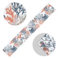thumbnail image 5 of Yayeee Table Runner 70 inches Long Home Kitchen Dinning Party Decoration, White Sea Plants, 5 of 7