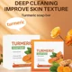 thumbnail image 4 of Hand Made Turmeric Soap Body Cleaning Lightening Dark Underarm Leg Body Cleansers Brightening Face Soap Tender Skin Care Beauty, 4 of 5