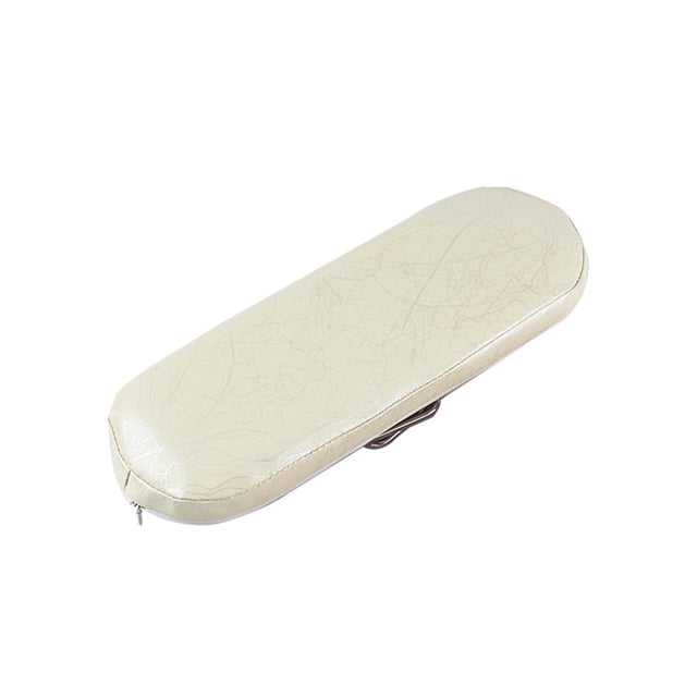 Soidarity Cojín de mano de cuero Reposamuñecas para manicura Almohadilla de brazo para arte de uñas Soporte de muñeca impermeable Juegos de manicura Beige Soidarity CE003057-02