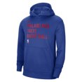 thumbnail image 2 of Unisex Nike Royal Philadelphia 76ers 2023/24 Performance Spotlight On-Court Practice Pullover Hoodie, 2 of 3