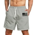 thumbnail image 2 of OHGOD Shorts for Men Casual Summer, Mens Casual Shorts, Casual Men Shorts, 1 * Man Shorts - Light Gray - M, 2 of 5