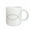 White, variant on 3drose, Christian Fish Symbol (unique Pattern – Chrome), 15oz Mug