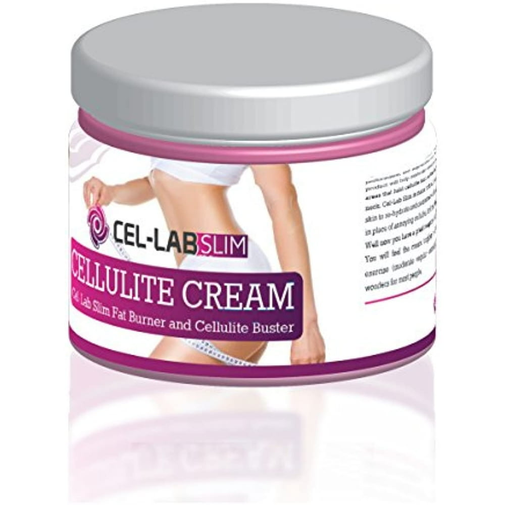 ALL NATURAL CELLULITE CREAM 6.7 oz 200ml CELLAB SLIM Slimming Cream