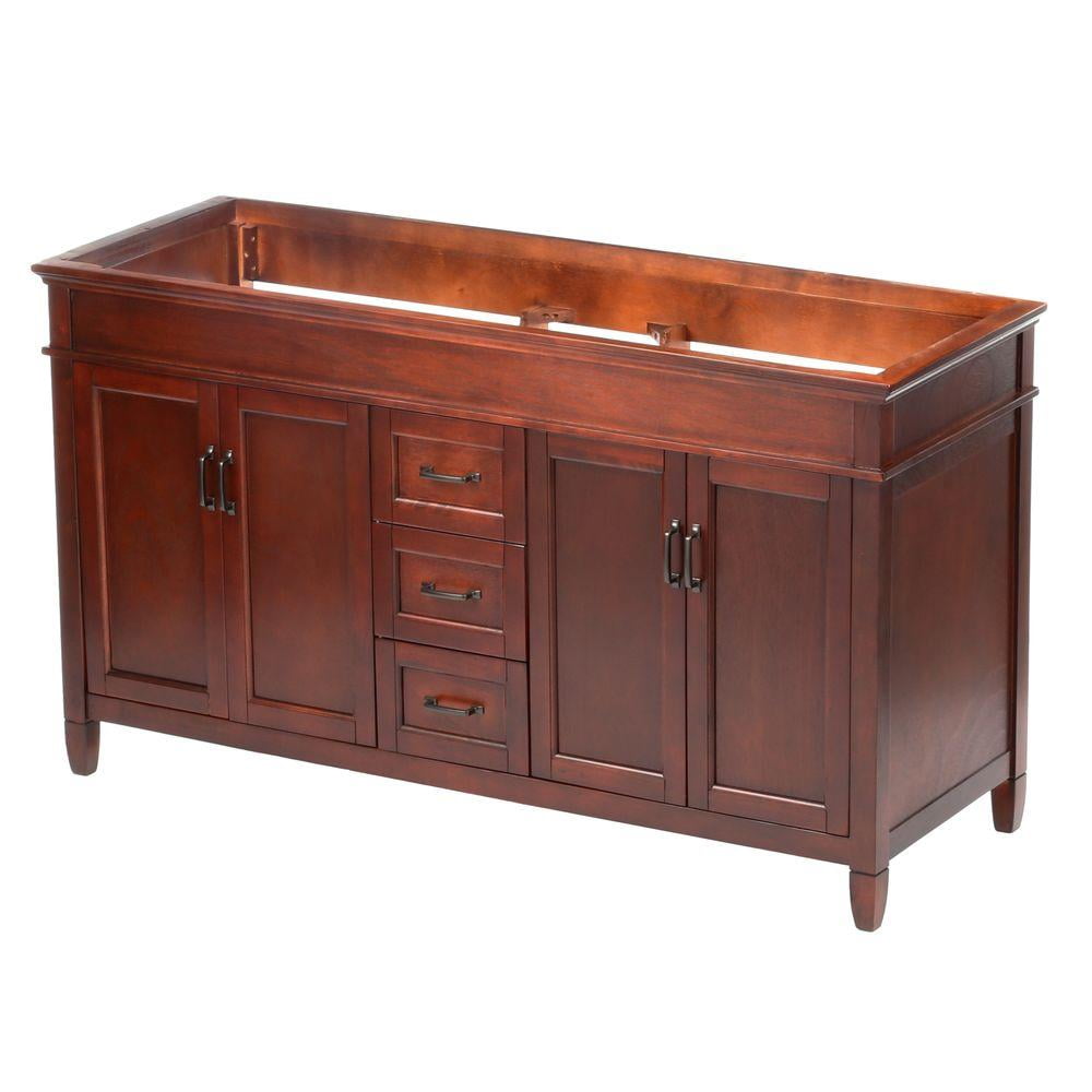 Ashburn 60 in. W x 21.50 in. D x 34 in. H Vanity Only in