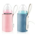 thumbnail image 3 of Bangcool Milk Warmer Keeper Portable Faux Leather Travel Bottle Heater Baby Bottle Warmer, 3 of 10