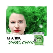 Jerome Russell PUNKY COLOUR Semi Permanent Conditioning Color 3.5 oz - Spring Green ( PACK OF 2 )