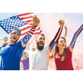 thumbnail image 5 of 4th of July Patriotic Arm Sleeves for Men Women American Flag UV Sun Protection Arm Sleeves for Outdoors Sports, 5 of 10