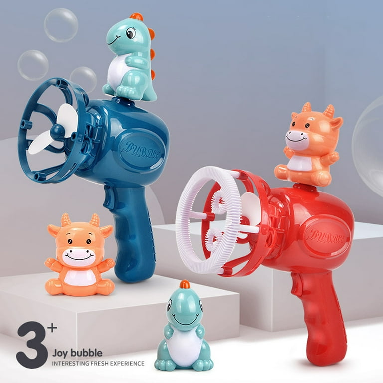Bubble Machine, Children's Electric Dinosaur Bubble Machine Automatic  Bubble Blowing 100ML