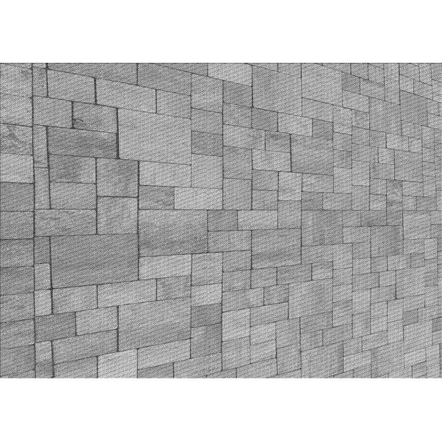 Ahgly Company Machine Washable Indoor Rectangle Transitional Gray Cloud Gray Area Rugs, 5' x 8'