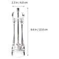 thumbnail image 2 of ADDHAT Molinillo De Especias Transparente Con Molienda Ajustable Para Uso En Cocina, 2 of 8