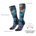 thumbnail image 4 of Vsdgher Space Skeleton Meditation Knee Socks, High Socks Long Stretchy Sock Women Knee High Stocking, Long Socks for Women, 4 of 6