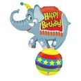 thumbnail image 2 of Circus Theme Big Top 1st Birthday Party Supplies and Balloon Bouquet Decorations Elephant, Tiger and Seal, 2 of 4
