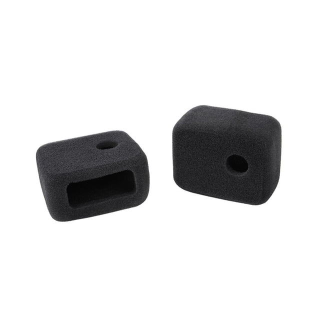 SEWACC 2PCS Camera Windslayer Cover Black Action Camera Accessory for Windy Environments