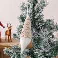 thumbnail image 1 of Xihbxyly Adornos Navideños de Madera, Ángel Sin Rostro, Decoración de Árbol Tallada a Mano, Muñeco de Tela Suave para Árbol, Pared o Puerta, Decoración Navideña, 7,5 X 16 Cm, 1 of 5