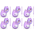 thumbnail image 1 of Virtual Pets Game Machine Cover Funda Silicona para Pix () Púrpura, 1 of 2