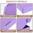 thumbnail image 3 of Uxcell Small Shipping Boxes Corrugated Cardboard Boxes Gift Boxes for Packing Mailing Small Business Boxes Purple 150*150*50mm, 3 of 7