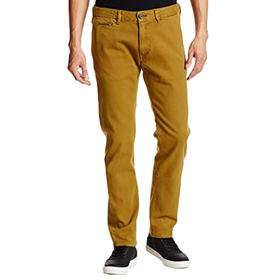 Diesel P-Aily Pants 0Tady Mustard Trousers Khaki'/Mustard 27