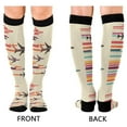 thumbnail image 4 of FORMRS Womens Knee High Socks Casual Long Thick Travel Daily Wear, 1 Pair, Flying Planes, 4 of 6