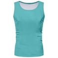 thumbnail image 6 of KPOPLK Men's Soft and Breathable Workout Tank Top with Side Slits: Sleeveless Gym Muscle Shirts for Bodybuilding and Freedom of Movement 4XL Mint Green, 6 of 8