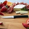 Rada Cutlery 3-Piece Cooking Essentials Knife Gift Set, Black Handles