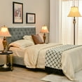 thumbnail image 3 of Resenkos Floor and Table Lamp Set,3-Piece Table and Floor Lamp Set with Linen Fabric Lamp Shades, 3 of 6