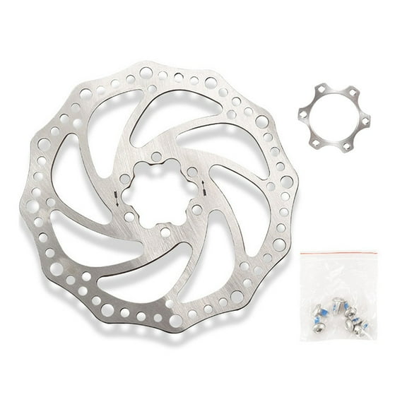 160mm Disc Brake For ROTOR Set Bicycle Disc Brake For ROTOR 6Hole Bike Hub FlangeAdapter rotor with adapter and screw