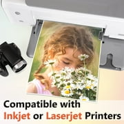 Koala Matte Photo Paper for Inkjet Printers, 8.5x11 in, 100 Sheets, 39LB, 7 Mil, DIY Presentation, Magazine, Flyer, Brochure