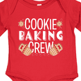 thumbnail image 4 of Inktastic Christmas Cookie Baking Crew with Oven Mitts Boys or Girls Long Sleeve Baby Bodysuit, 4 of 5