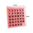 thumbnail image 4 of kurtrusly Digital Puzzles Toys Math Educational Toys Game for Training Exercise pink 35 cubes, 4 of 9