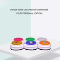 thumbnail image 2 of Recordable Talking Pets Training Voice Recording Sound Button Toy Answering Buttons Practicing Toys for Indoor Dormitory, 2 of 8