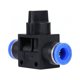 thumbnail image 4 of Válvula de control de corriente de aire duradera de aluminio Nbr conector neumático 2V025-1 / 4-12Vdc 1/4" Npt Puerto hembra 10 a 80 grados Celsius 023Cv para acción ANGGREK Otros, 4 of 6
