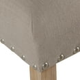 thumbnail image 3 of HomePop 24" Counter stool with nailheads, Multiple Colors, 3 of 9