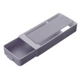 thumbnail image 1 of WREESH Self Stick Pencil Tray Desk Table Storage Drawer Organizer Box Under Desk Stand, 1 of 6