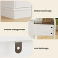 thumbnail image 3 of Home Dresser with 6 Drawers, Modern Chest Featuring LED Lights and Charging Station, Spacious Storage Cabinet for Living Room Bedroom 
 or Hallway, 3 of 3