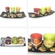thumbnail image 3 of Juego de candelabros naturales, 3 portavelas decorativos, rocas y bandeja,11 Feliz Sencillez, 3 of 5