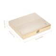 thumbnail image 3 of KKmoon 100-Places Wooden Slide Storage Box with Numbered Slots Contents Sheet for Prepared Microscope Slides, 3 of 7