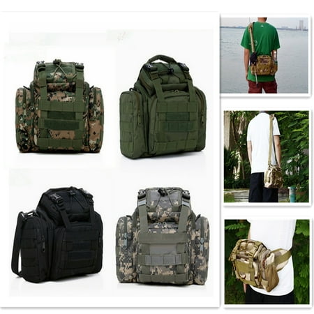 Tackle Pack - Fly Fishing Tackle Bag Large Storage Waist Shoulder Waterproof Saltwater Tactical Waist Pack, Haversack Carry Bag(Only Fishing Tackle Bag)