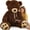 DarkBrown, variant on MorisMos 5ft Giant Teddy Bear Stuffed Animals Life Size Large Plush Pink Teddy Bear with Footprints
