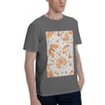 thumbnail image 2 of Bingfone Retro Floral Butterfly Men'S Loose Fit Short-Sleeve Pocket T-Shirt, 2 of 7