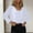 Light Purple, variant on WILLBEST Oversized Tshirt Women Women Lace Tie Front Top Long Sleeve Button Up Chiffon Cardigan Flowy Boho Peplum Shirt Going Out Tops