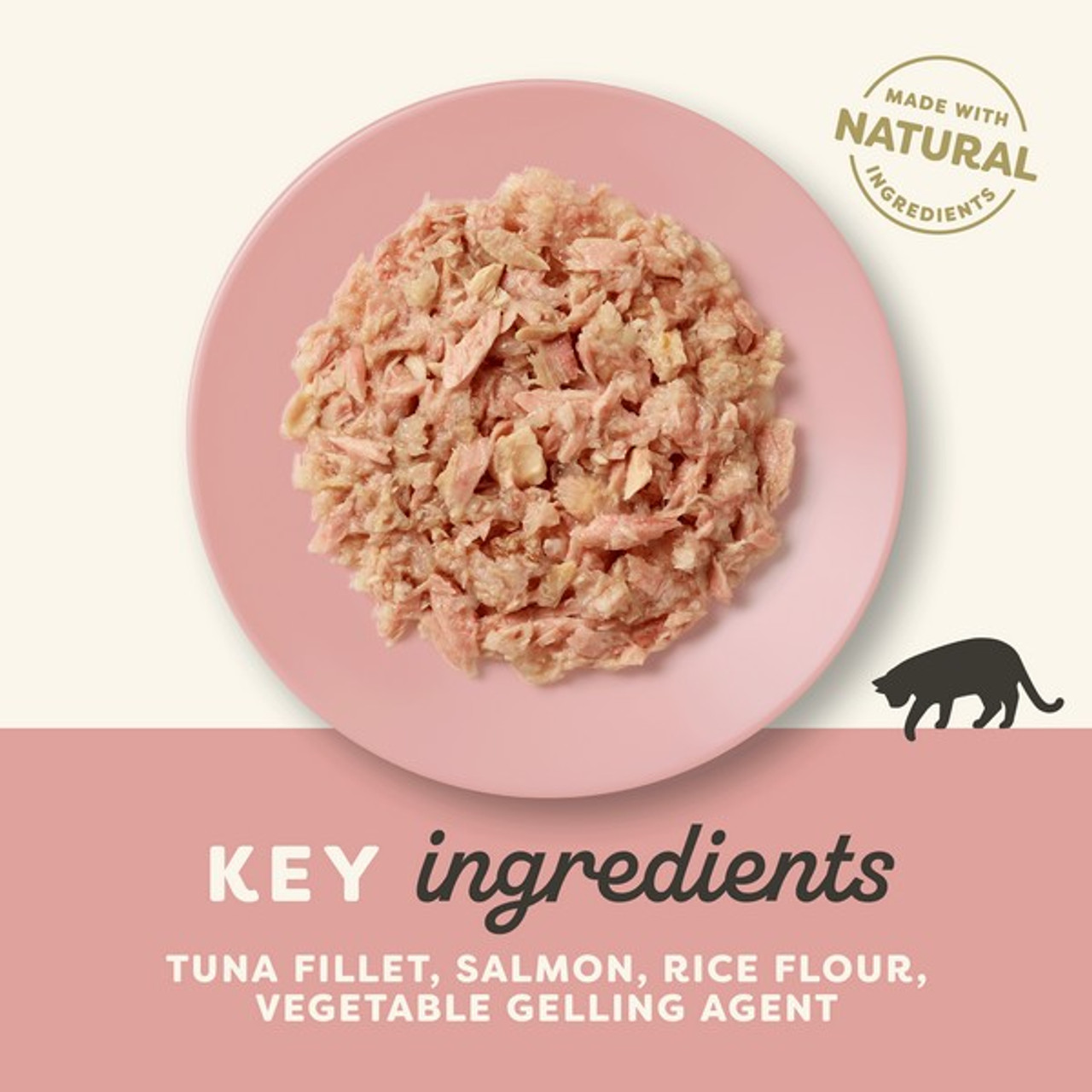 Applaws Cat Pouch Tender Tuna with Salmon in a Tasty Jelly Cat Food Case of 16