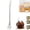 Silver, variant on Yerba Mate Bombilla Gourd Drinking Filter Straws 304 Food-Grade Stainless Steel 6.1 inch Long Spoon Bombillas Straws for Mate Tea (Gold)