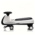 thumbnail image 4 of 12V Electric Wiggle Car with Pedals, 5 MPH & 66 lb Max, Ride on Car for Kids, Electric Vehicle with Non-Slip Tires, Black, 4 of 7
