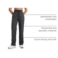 thumbnail image 4 of Pantalones CRZ YOGA Livianos de Pierna Recta con Fruncido Grande, 4 of 7