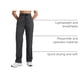 thumbnail image 4 of Pantalones CRZ YOGA Livianos para Entrenamiento Gris Tinta 76 cm XL, 4 of 7