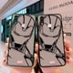 thumbnail image 2 of Marvel Spider-Man Iron Man Sketch Shockproof Case Funda For OPPO RENO 7 7Z 8 2 2F 3 4 5 6 6Z PRO PLUS 5G 4G Clear Hard TPU Case, 2 of 5