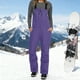 thumbnail image 2 of RKSTN Womens Snow Bibs Overalls Insulated Ski Bibs Snow Suit Waterproof Windproof One Piece Snow Pants Women Solid Plus Size Snowboarding Overalls Outdoor Sports Winter Ski Jumpsuit Suspender Pants, 2 of 10