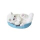 thumbnail image 1 of La Simulación de Regalos de Oficina Peludo Realista Meowing Kitty Muñeca, Estante de la Oficina Del Hogar Decoración de Coches Ornamentos Juguetes para Niños, 1 of 5