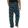 thumbnail image 5 of Men's Cookie Monster Pajama Pants Lounge Wear Blue Black, 5 of 6
